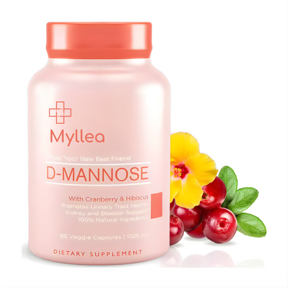 Myllea™ D-Mannose Urinary Tract Health Capsules