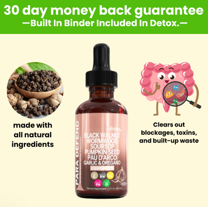 Wormwood Black Walnut Parasite Detox